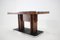 Art Deco Dining Table in Walnut from Hala, Czechoslovakia, 1930s 5