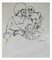 Mino Maccari, Puppy, Ink Drawing, 1950s 1