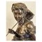 Figurine Retour de Pêche en Bronze par Charles Anfrin 10