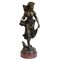 Figurine Retour de Pêche en Bronze par Charles Anfrin 2