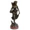 Statuetta Retour de Pêche in bronzo di Charles Anfrin, Immagine 2