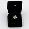 Vintage 14k Yellow Gold, Pearl and Diamond Ring, 1970s 6
