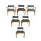 Mid-Century Blonde Dining Chairs by Parker Knoll, 1970s, Set of 7, Image 1
