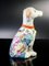 Handbemalter Hund aus Keramik, 20. Jahrhundert 2