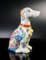 Handbemalter Hund aus Keramik, 20. Jahrhundert 1