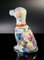 Handbemalter Hund aus Keramik, 20. Jahrhundert 12