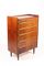 Danish Rosewood Chest with Six Drawers, 1950s 2