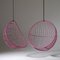 Modern Pink Hanging Egg Chair from Studio Stirling, Image 9