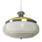 Space Age White and Yellow Pendant Lamp 3