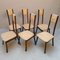 Program Chairs S11 by Angelo Mangiarotti for Sorgente Del Mobile, Set of 6 8