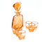 Art Deco Liquor Set from Moser, Czechoslovakia, 1930s, Set of 7, Image 9