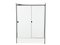 Italian White Laminated Plastic Storage Unit with Shelves & Sliding Doors from La Rinascente, 1960s 3