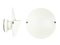 Giovi Wall Lamps in White Metal & Rubber by Achille Castiglioni for Flos, 1976, Set of 2, Image 9