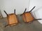 Beech Wood Chairs, 1950s, Set of 2, Image 4