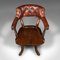 Chaise Porters Hall en Cuir, Angleterre, 1880s 7