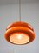 Mid-Century Italian Brass and Glass Pendant Lamp 10