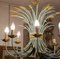 Vintage Golden Chandelier in Forged Iron, 1960s 7