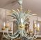 Vintage Golden Chandelier in Forged Iron, 1960s 1