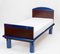 Cama individual Donau de Ettore Sottsass y Marco Zanini para Leitner, 1986, Imagen 1