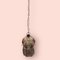 Lámpara colgante de hierro forjado de cristal de Murano, años 60, Imagen 12
