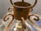 Lámpara colgante de hierro forjado de cristal de Murano, años 60, Imagen 10