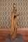 Große Statue eines Heiligen Bischofs, 18. Jh., Vergoldetes Holz 9