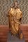 Große Statue eines Heiligen Bischofs, 18. Jh., Vergoldetes Holz 8