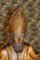 Große Statue eines Heiligen Bischofs, 18. Jh., Vergoldetes Holz 2