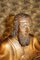 Große Statue eines Heiligen Bischofs, 18. Jh., Vergoldetes Holz 10