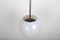 Bauhaus Opaline Glass Globe Ceiling Lamp by Napako, 1930s, Image 2