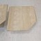 Italian Travertine Coffee Tables, 1980s, Set of 3 9