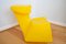 Yellow Zocker Childrens Chair by Luigi Colani for Top System Burkhard Lübke, 1971, 1970s 1