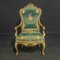 19th Century French Beech Armchair, Image 1