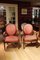 Antique Dining Room Chairs in Mahogany, Set of 4, Image 9