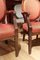 Antique Dining Room Chairs in Mahogany, Set of 4, Image 6