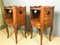 Louis XV French Cherry Nightstands, 1920s, Set of 2 1