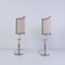 Table Lamp with Silver Candlestick Base, 1950s, Set of 2, Image 2