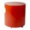 Red Giano Vano Side Table by Emma Gismondi for Artemide, 1970s 3
