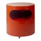 Table d'Appoint Giano Vano Rouge par Emma Gismondi pour Artemide, 1970s 1