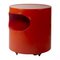 Red Giano Vano Side Table by Emma Gismondi for Artemide, 1970s 2