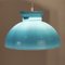 Vintage Turquoise Pendant Lamp, 1960s 5