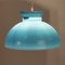 Vintage Turquoise Pendant Lamp, 1960s, Image 5