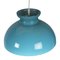 Lámpara colgante vintage en turquesa, años 60, Imagen 3