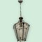 Vintage Italian Bronze Light Pendant, 1950s, Image 11