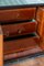 Rosewood and Marble Base Sideboard with Glass Shelf, 1950s, Set of 2, Image 11