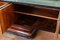 Rosewood and Marble Base Sideboard with Glass Shelf, 1950s, Set of 2 9