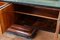 Rosewood and Marble Base Sideboard with Glass Shelf, 1950s, Set of 2, Image 9