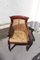 Antiker William IV Bergere Stuhl aus Mahagoni 2