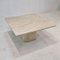 Table Basse en Travertin, Italie, 1980s 2