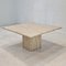 Italian Coffee Table in Travertine, 1980s 8